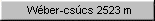 MAGAS T�TRA - W�ber-cs�cs 2523 m
