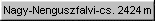 MAGAS T�TRA - Nagy-Menguszfalvi-cs�cs 2424 m